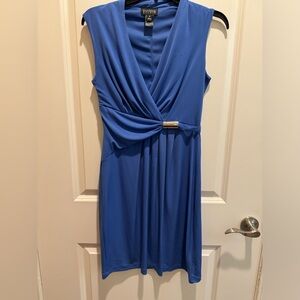 Light blue evening or business dress